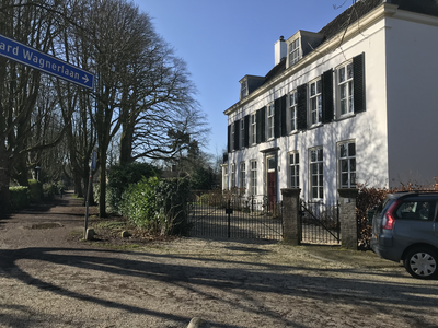 853607 Gezicht op het huis Rhijnlust (Richard Wagnerlaan 22) te Utrecht.